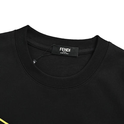 Fendi 25ss yellow eye short sleeves