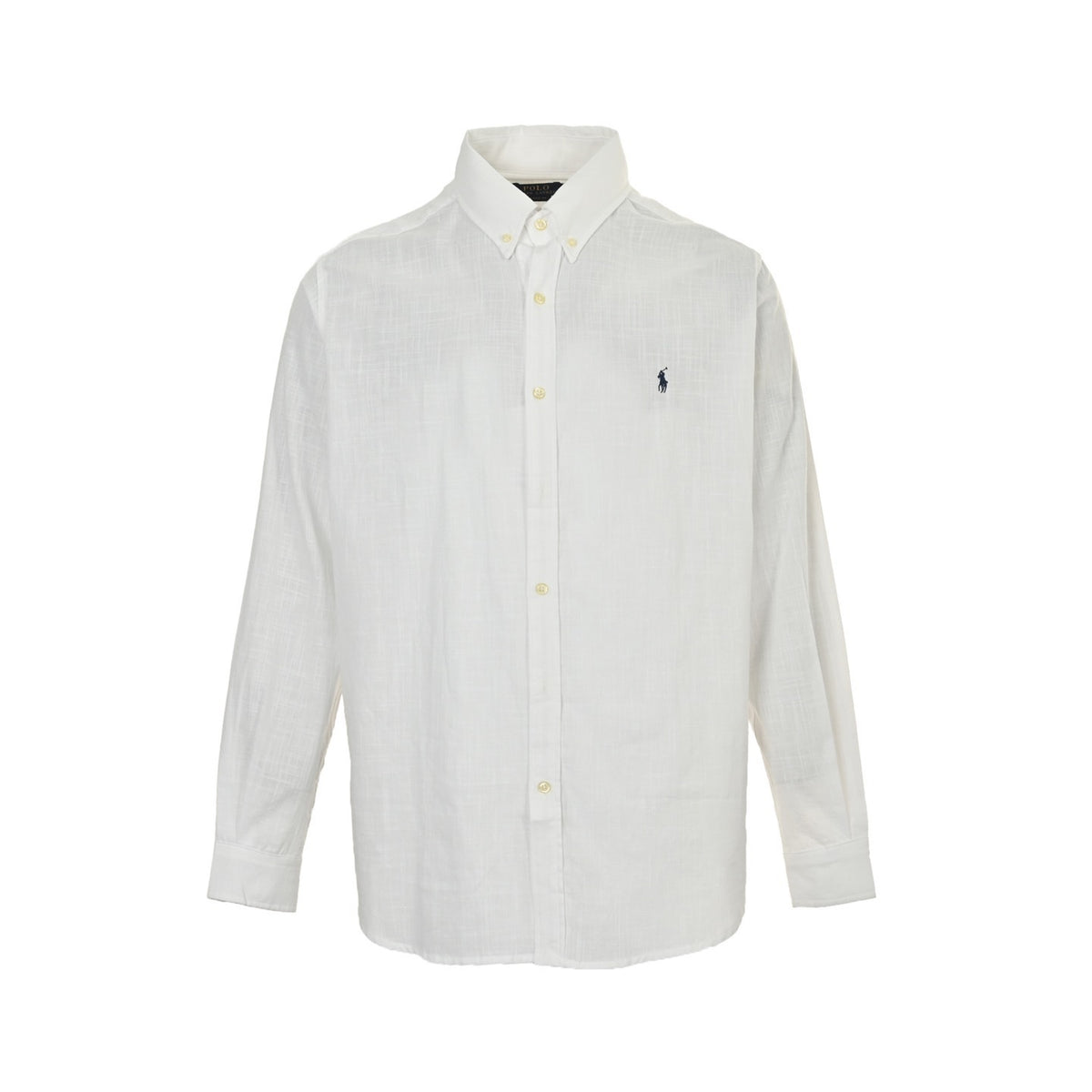 Ralph Lauren small label war horse embroidered linen shirt