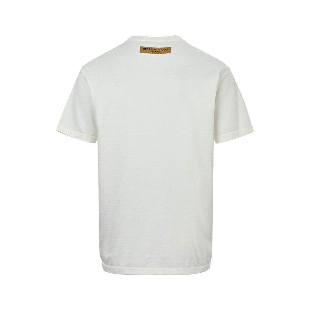 Louis Vuitton cartoon paper airplane jacquard knitted short sleeves