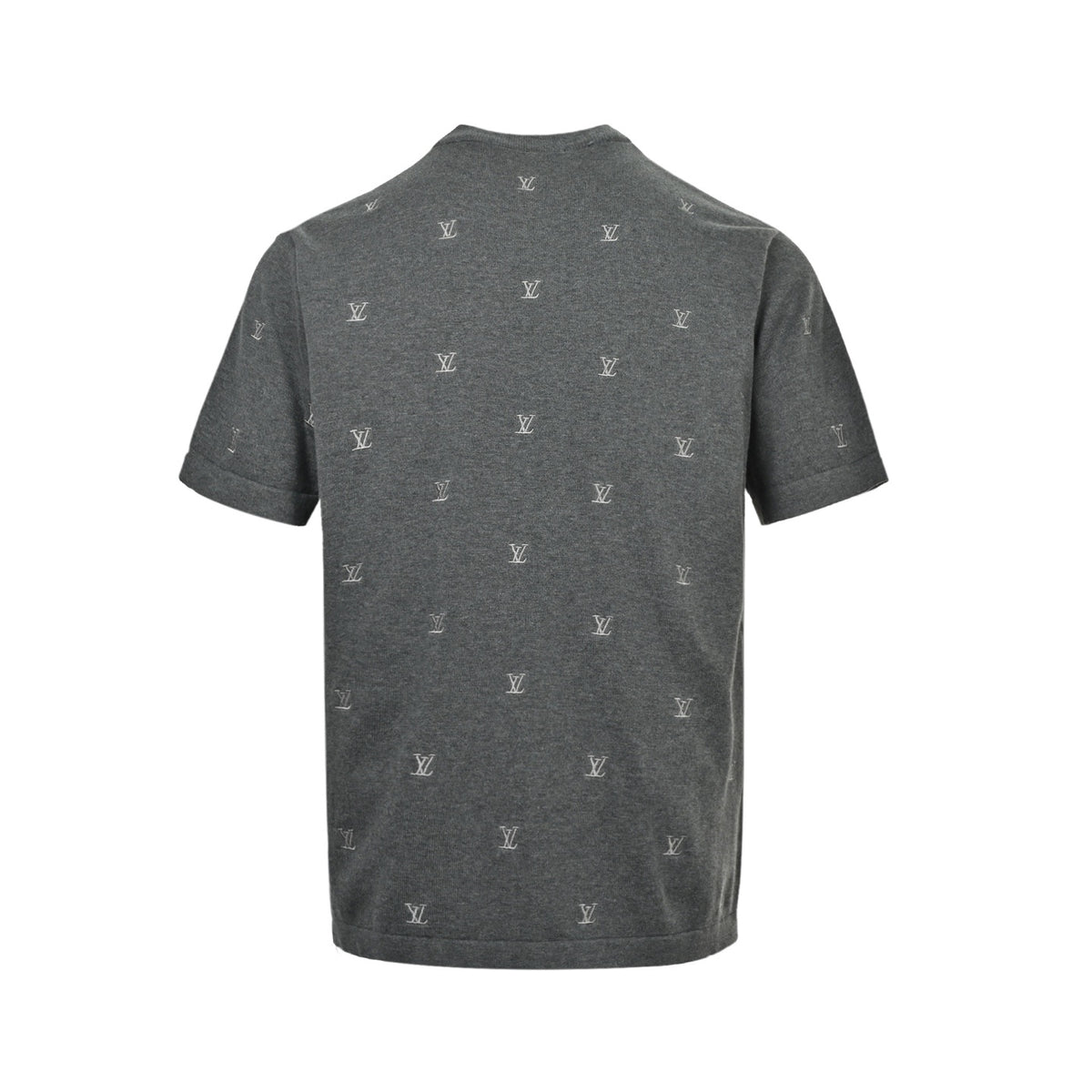 Louis Vuitton small letter embroidered knitted short sleeves