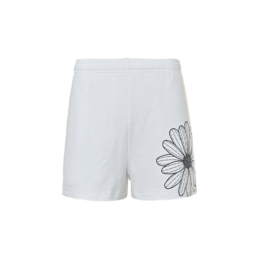 MARDI MERCREDI single floral basic printed shorts