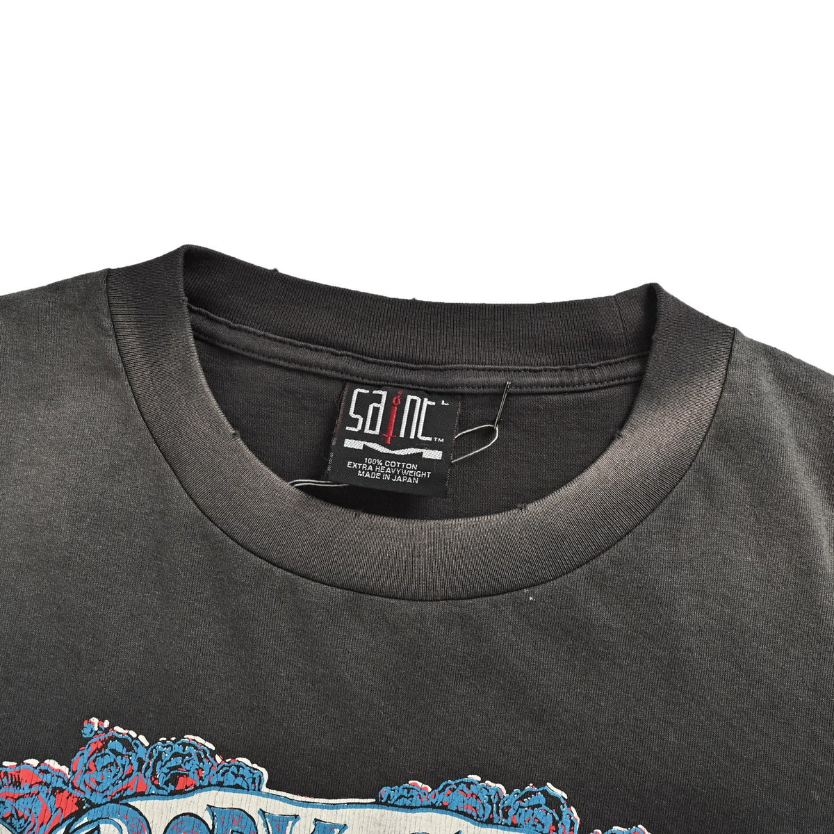 SAINT MICHAEL rose Jesus print short sleeves