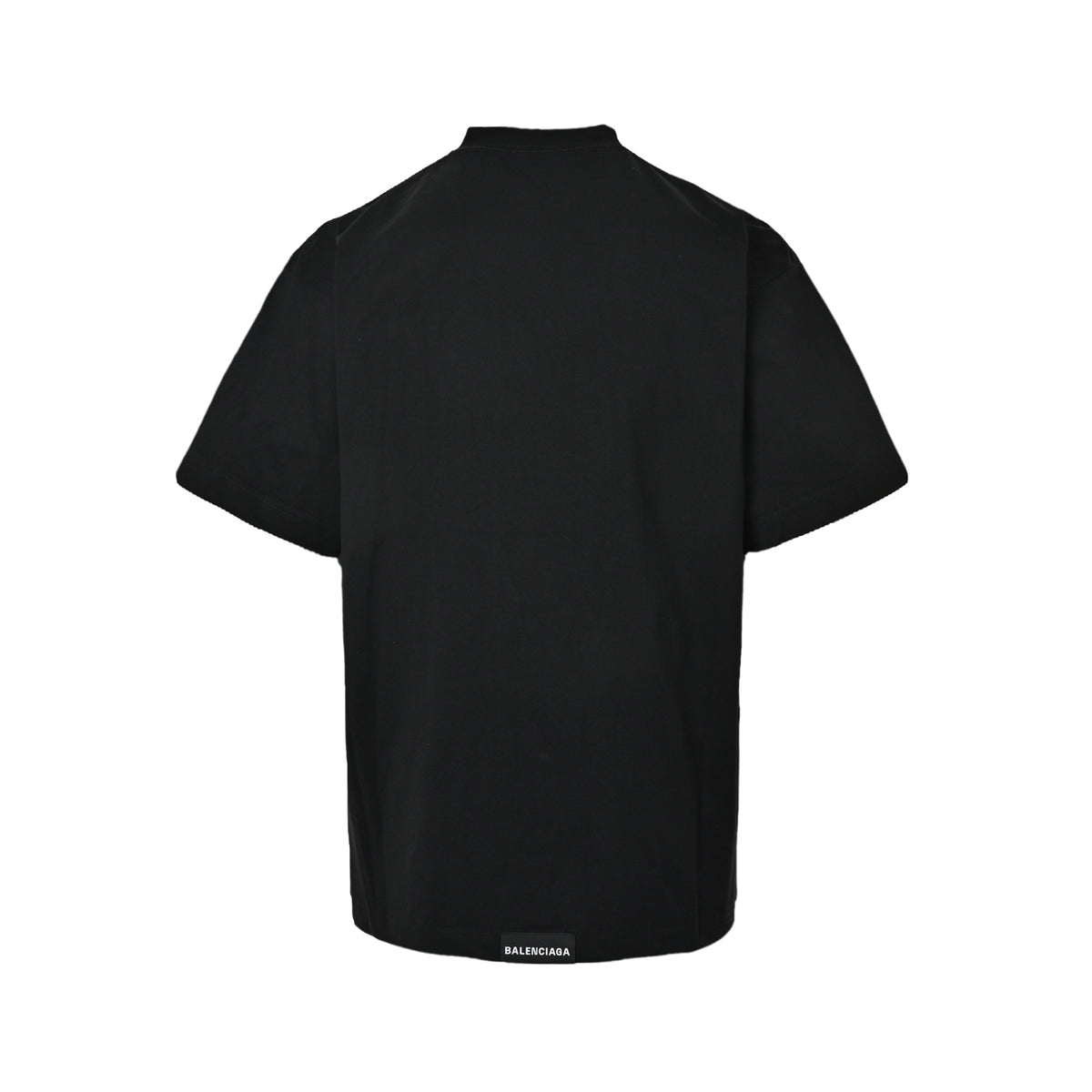 Balenciaga/Balanciaga hem Paris label short sleeves