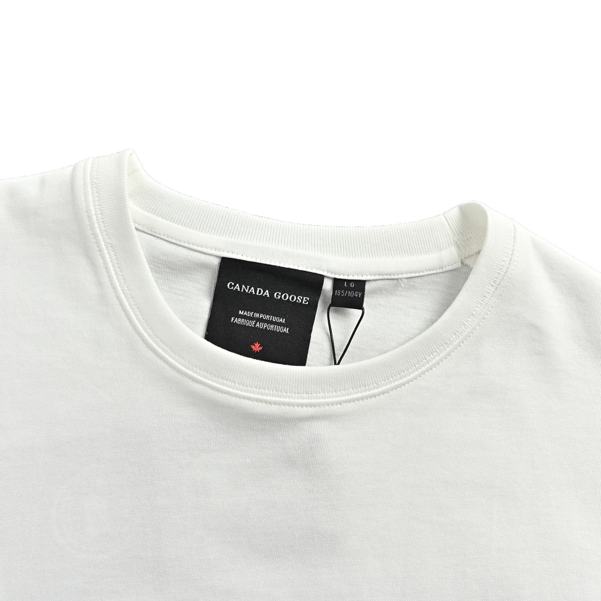 Canada Goose short sleeves with earth print on the back