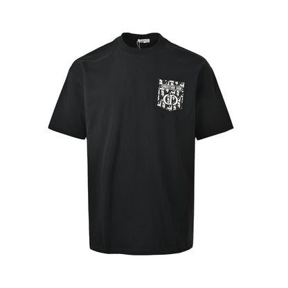 Dior presbyopic pocket embroidered logo short sleeves
