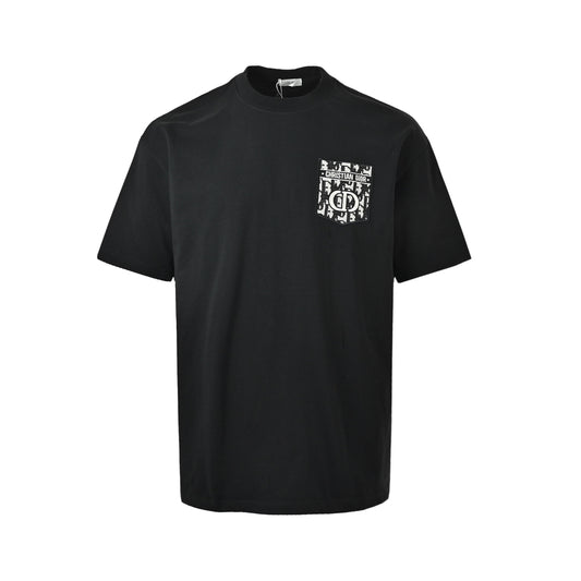 Dior presbyopic pocket embroidered logo short sleeves