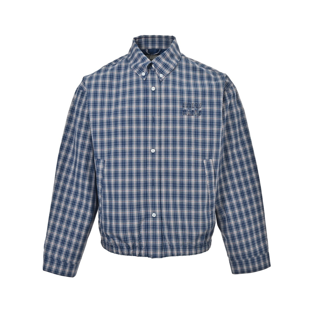 Miu Miu plaid lapel jacket