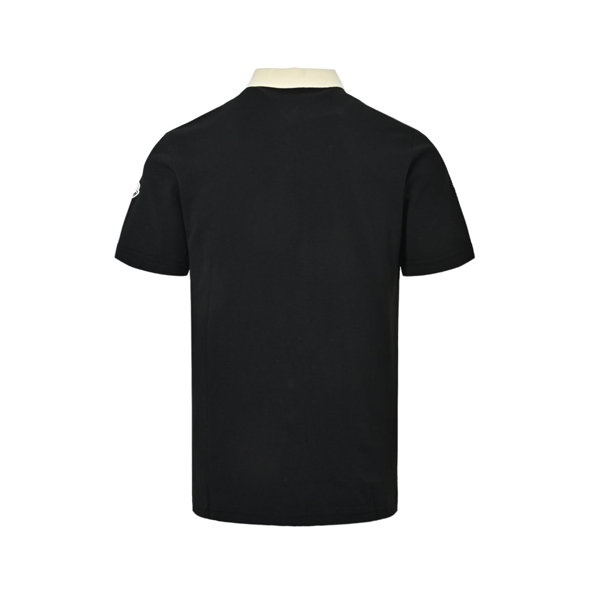 Moncler/Mask Contrast Color Collar Signature Letter Embroidery Polo Short Sleeve