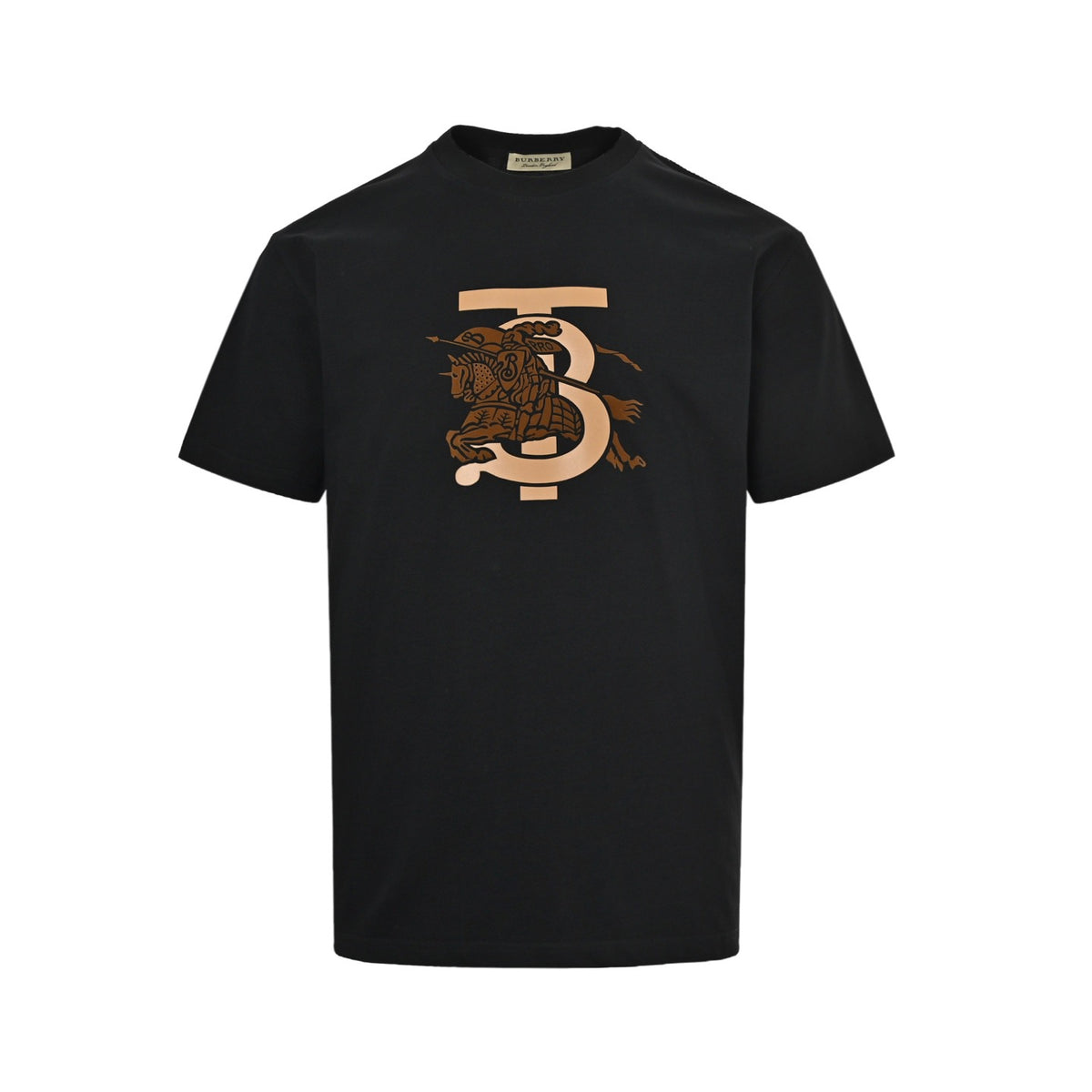 Burberry flocked war horse TB taped short sleeves