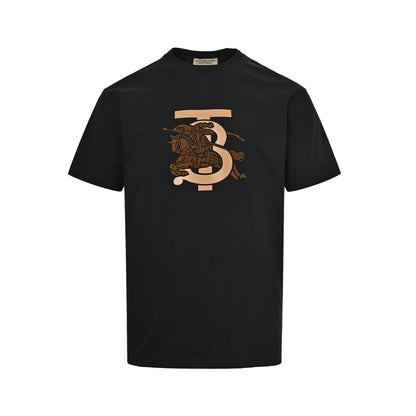 Burberry flocked war horse TB taped short sleeves
