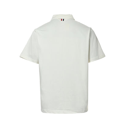 Thom Browne/Thom Brown Web Pocket Polo Short Sleeve