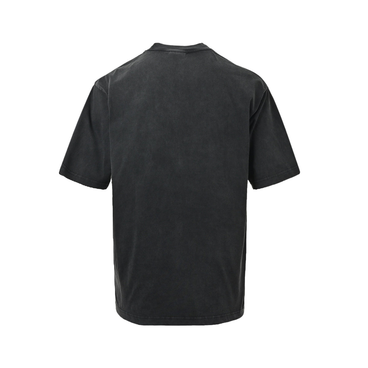 Balenciaga 26ss smoke blurred logo printed short sleeves