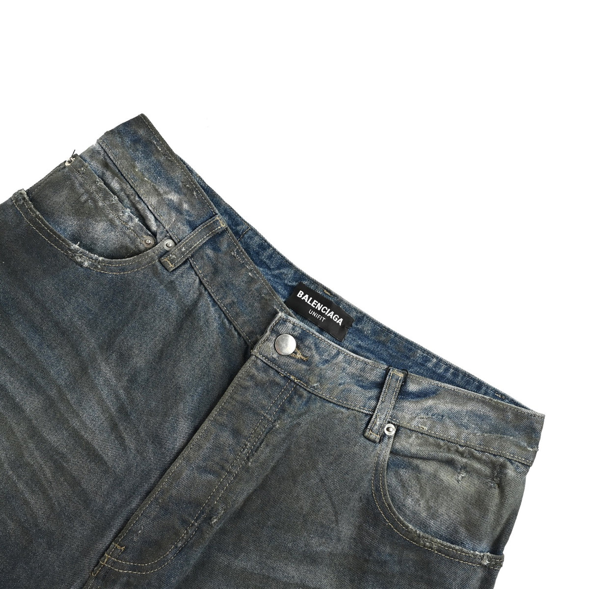 Balenciaga 25FW ruined jeans