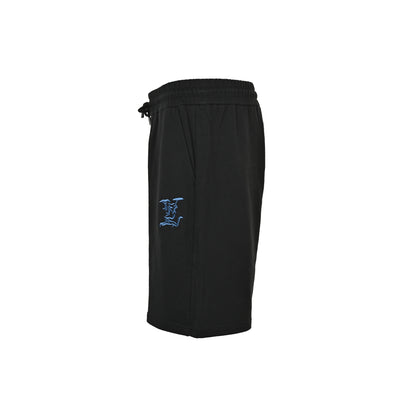 Louis Vuitton 26ss blue letter logo embroidered shorts