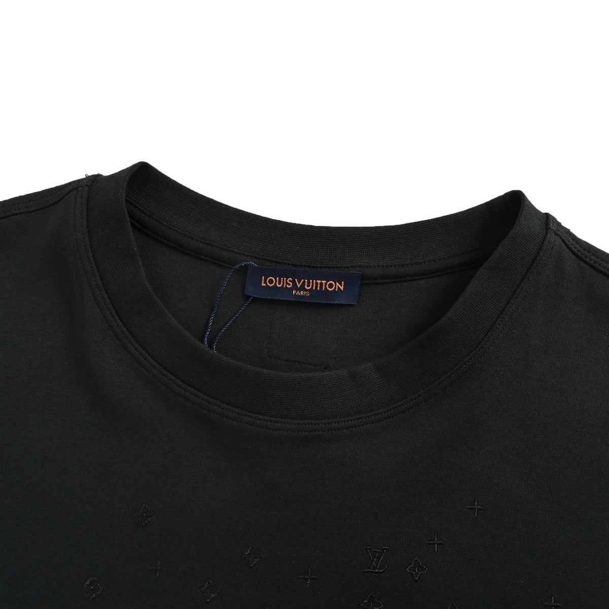 Louis Vuitton graphic cultural landscape embroidered long-sleeved T-shirt