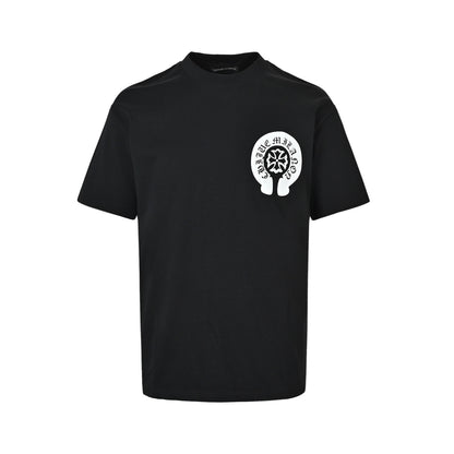 Chrome Hearts Horseshoe Print Short Sleeve