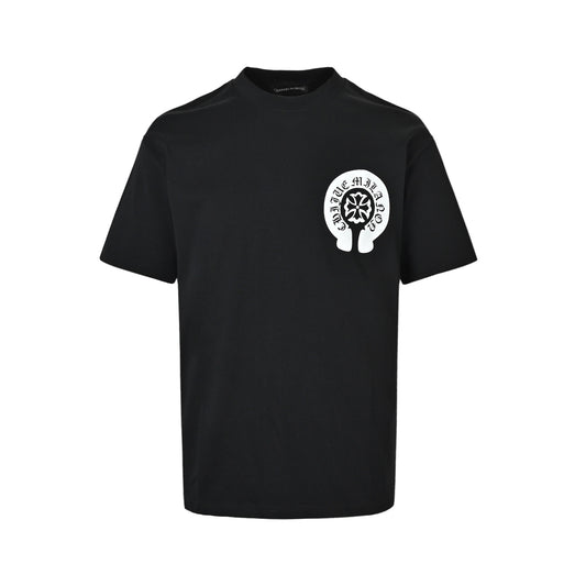 Chrome Hearts Horseshoe Print Short Sleeve
