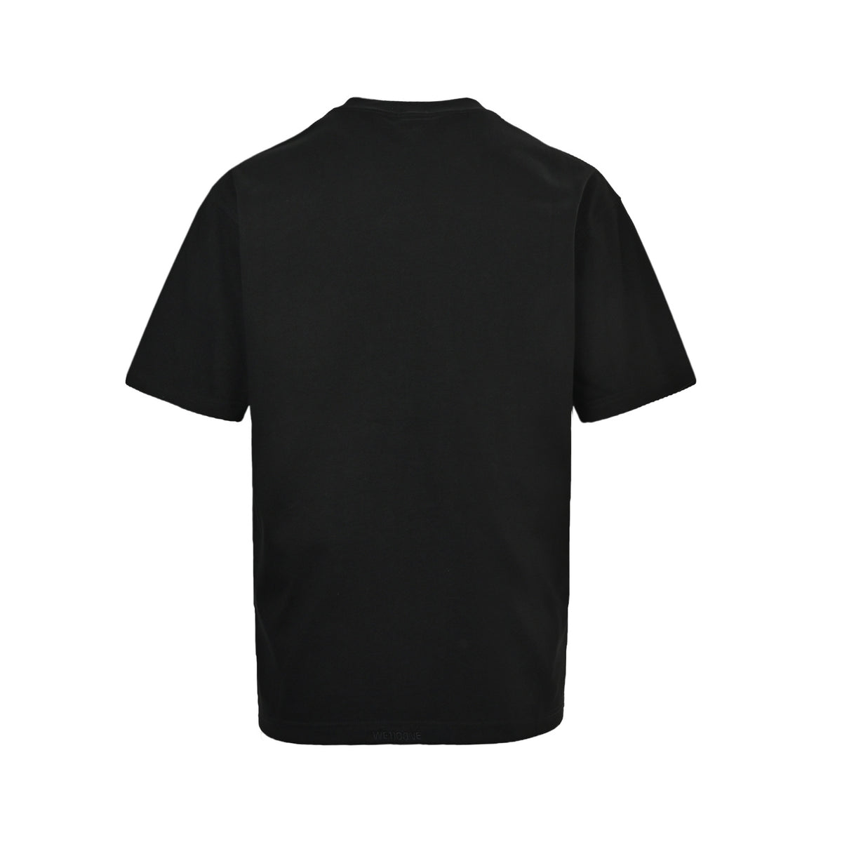 We11 Done flame barrage logo printed short sleeves