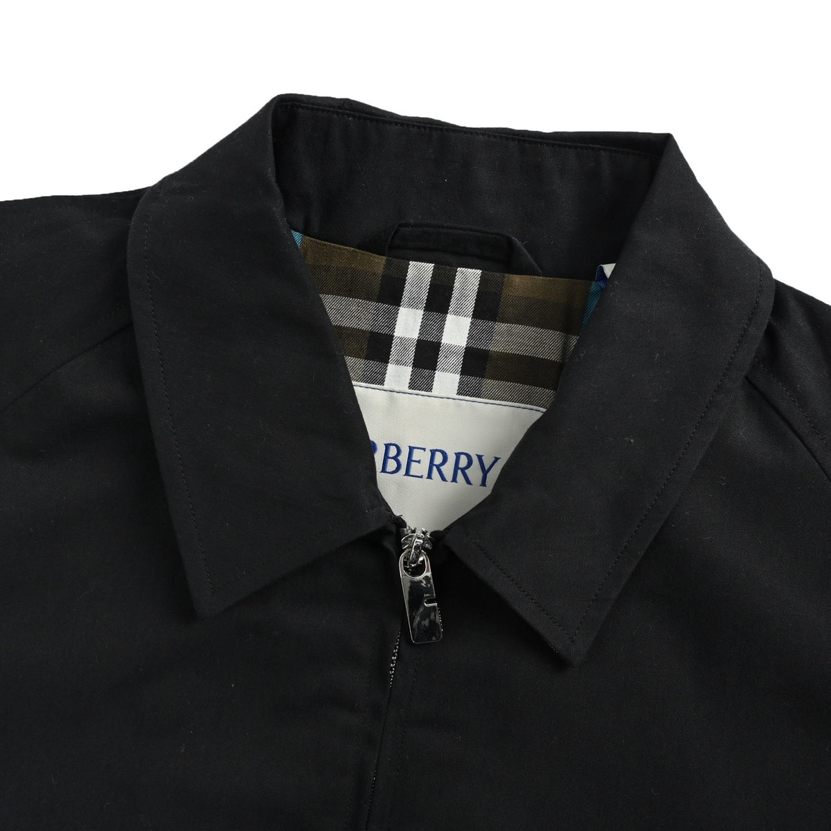 Burberry War Horse Plaid Lapel Jacket