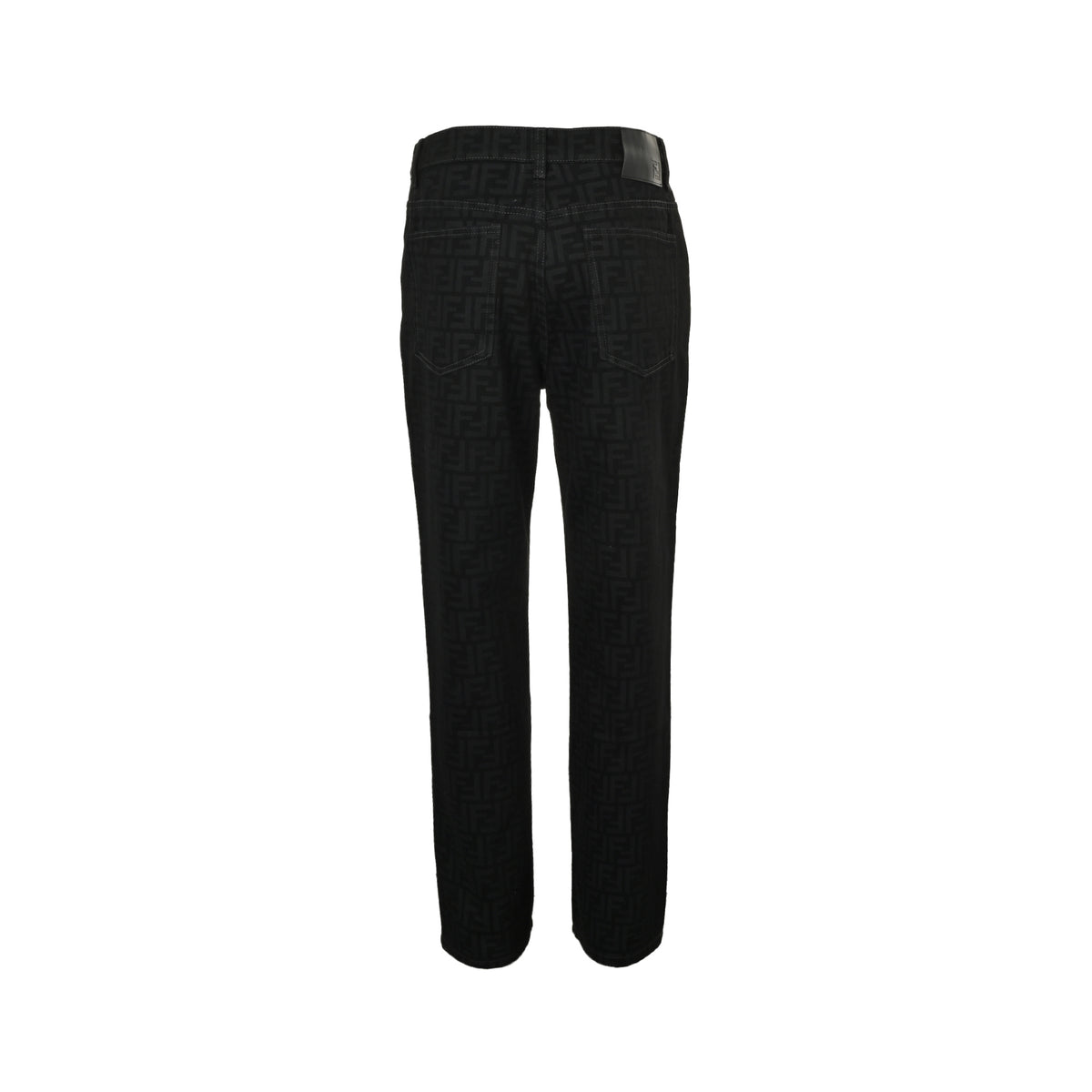 Fendi full printed FF suit jeans