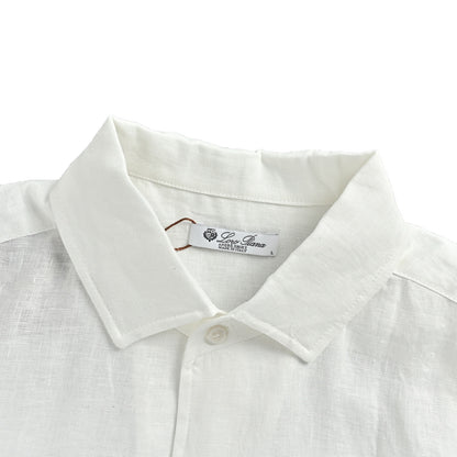 Loro Piana LP linen long-sleeved shirt
