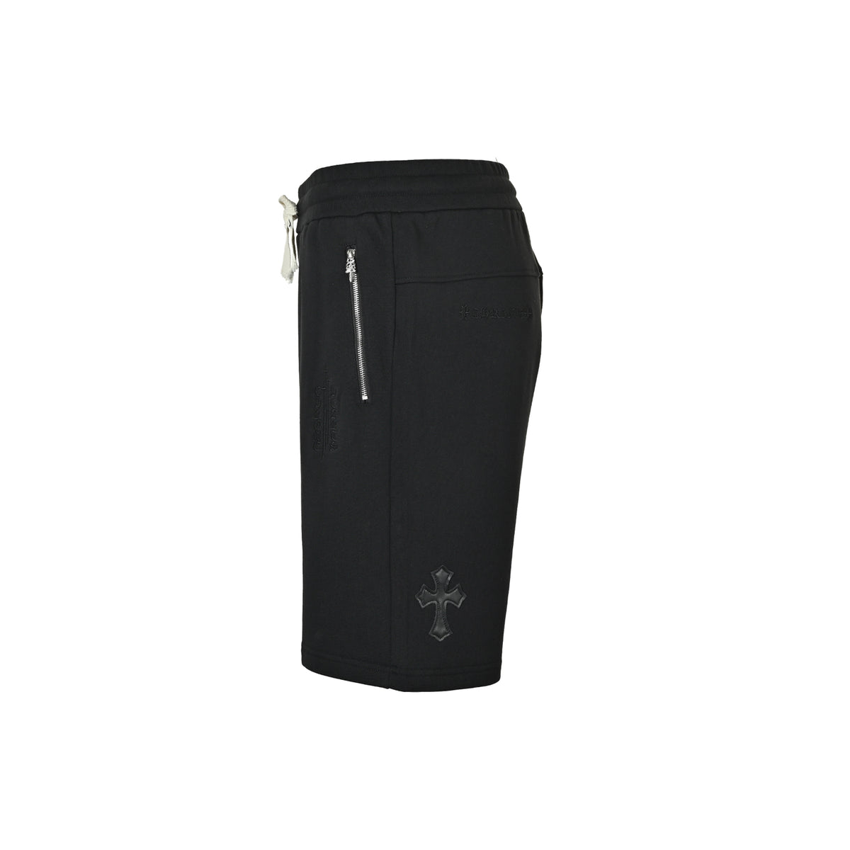 Chrome Hearts/Chrome Heart 25ss embroidered leather label shorts