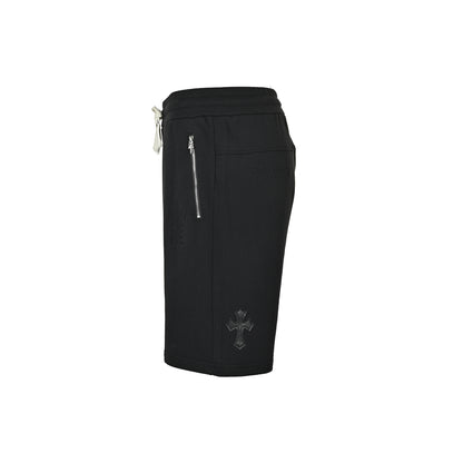 Chrome Hearts/Chrome Heart 25ss embroidered leather label shorts
