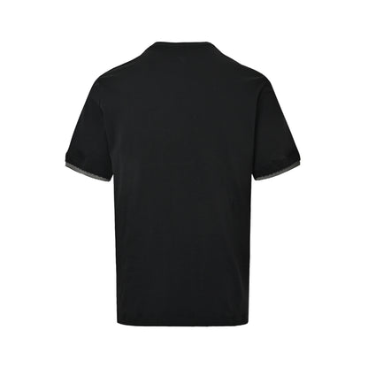 HERMES/Hermès saddle double-layer cuff short sleeves