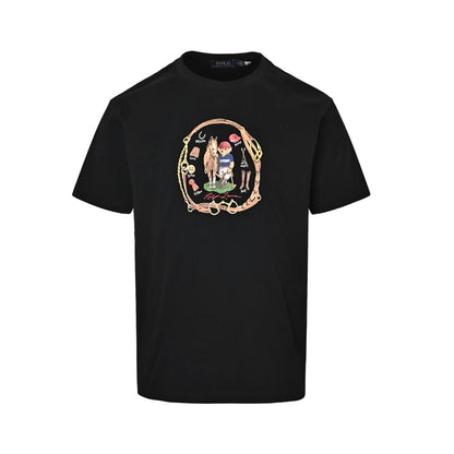Ralph Lauren polo bear printed short sleeves