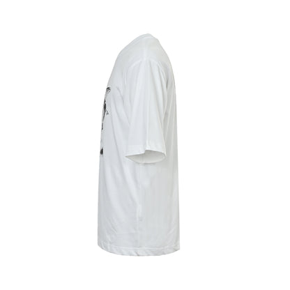 Louis Vuitton white dove print short sleeves