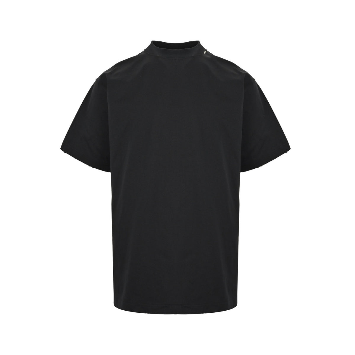 Balenciaga 25ss red tape printed short sleeves