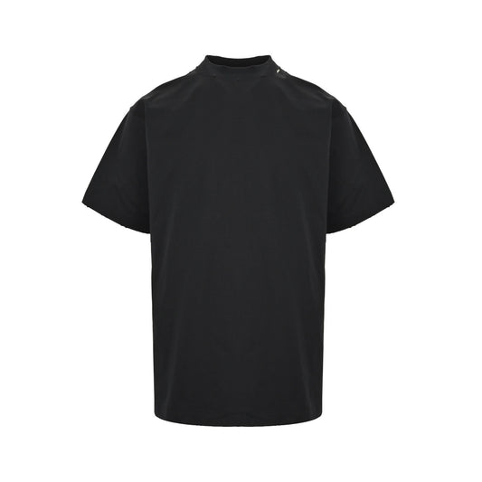 Balenciaga 25ss red tape printed short sleeves