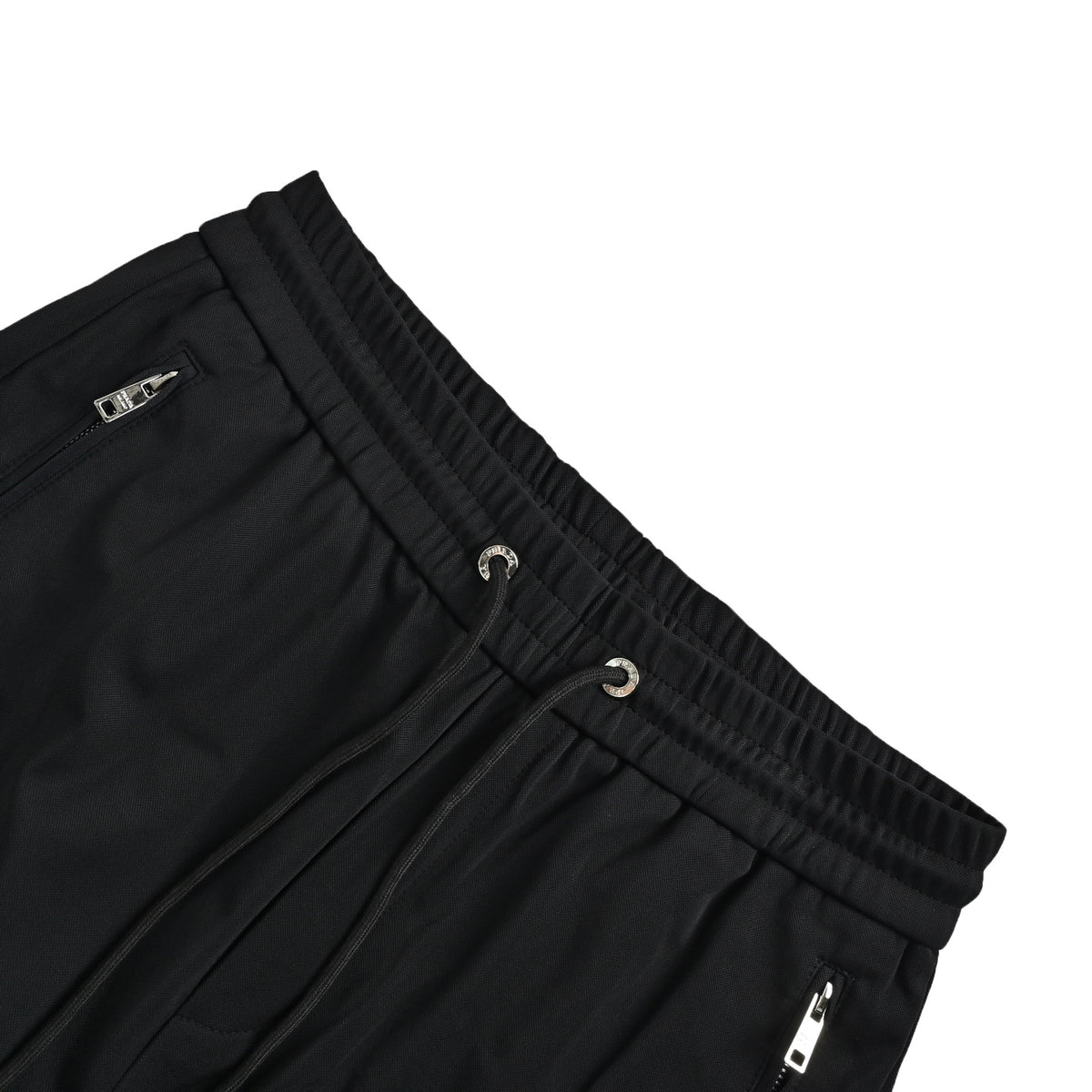 Prada circle embroidered back pocket triangle trousers