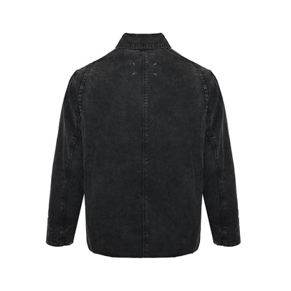 Maison Margiela/Margiela 25Fw washed denim cotton jacket