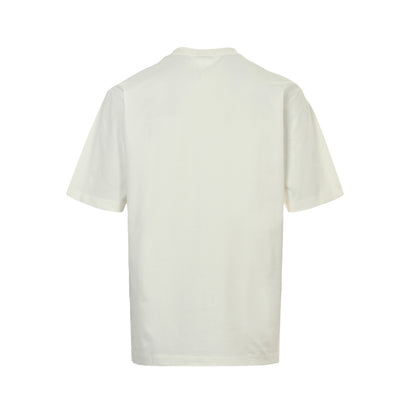 Loewe/Luo Yiwei 25ss octopus print embroidered logo short sleeves