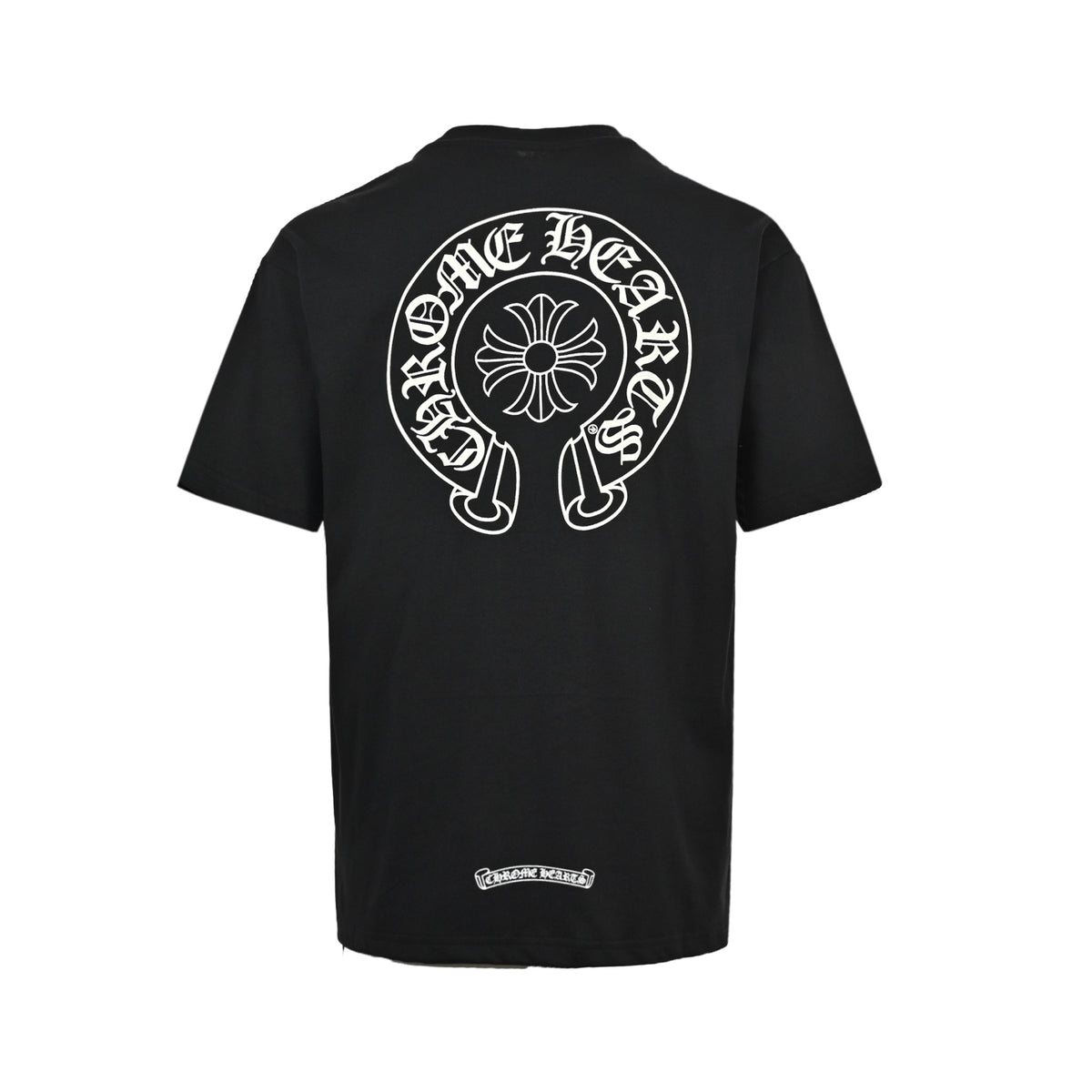 Chrome Hearts front and back horseshoe print short sleeves