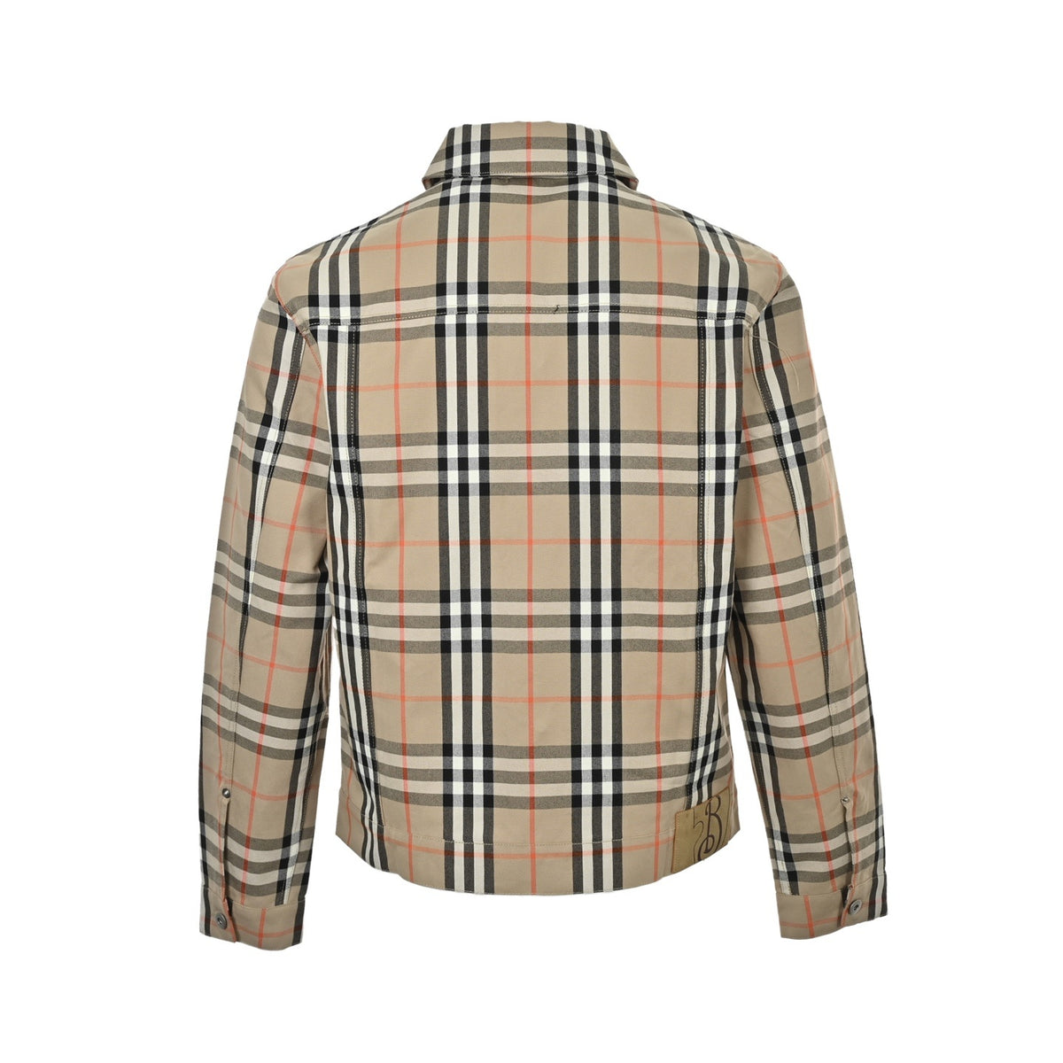 Burberry plaid jacket