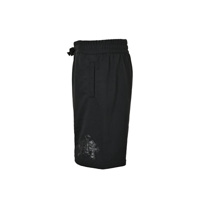 Chrome Hearts/Chrome Heart 26ss three-flower patchwork leather cross shorts