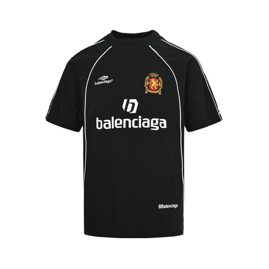 Balenciaga/Balanciaga No. 10 Manchester United embroidered short sleeves
