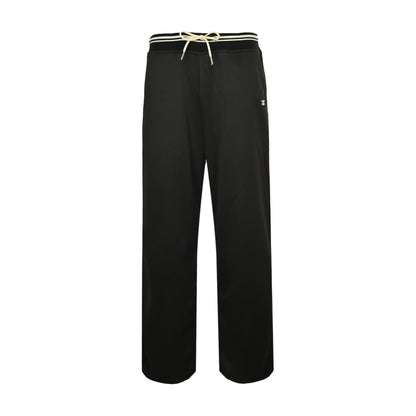 Celine 25Fw Arc de Triomphe embroidered trousers