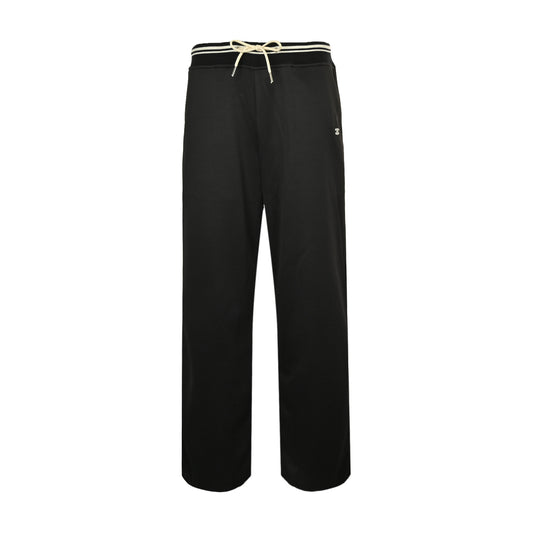 Celine 25Fw Arc de Triomphe embroidered trousers