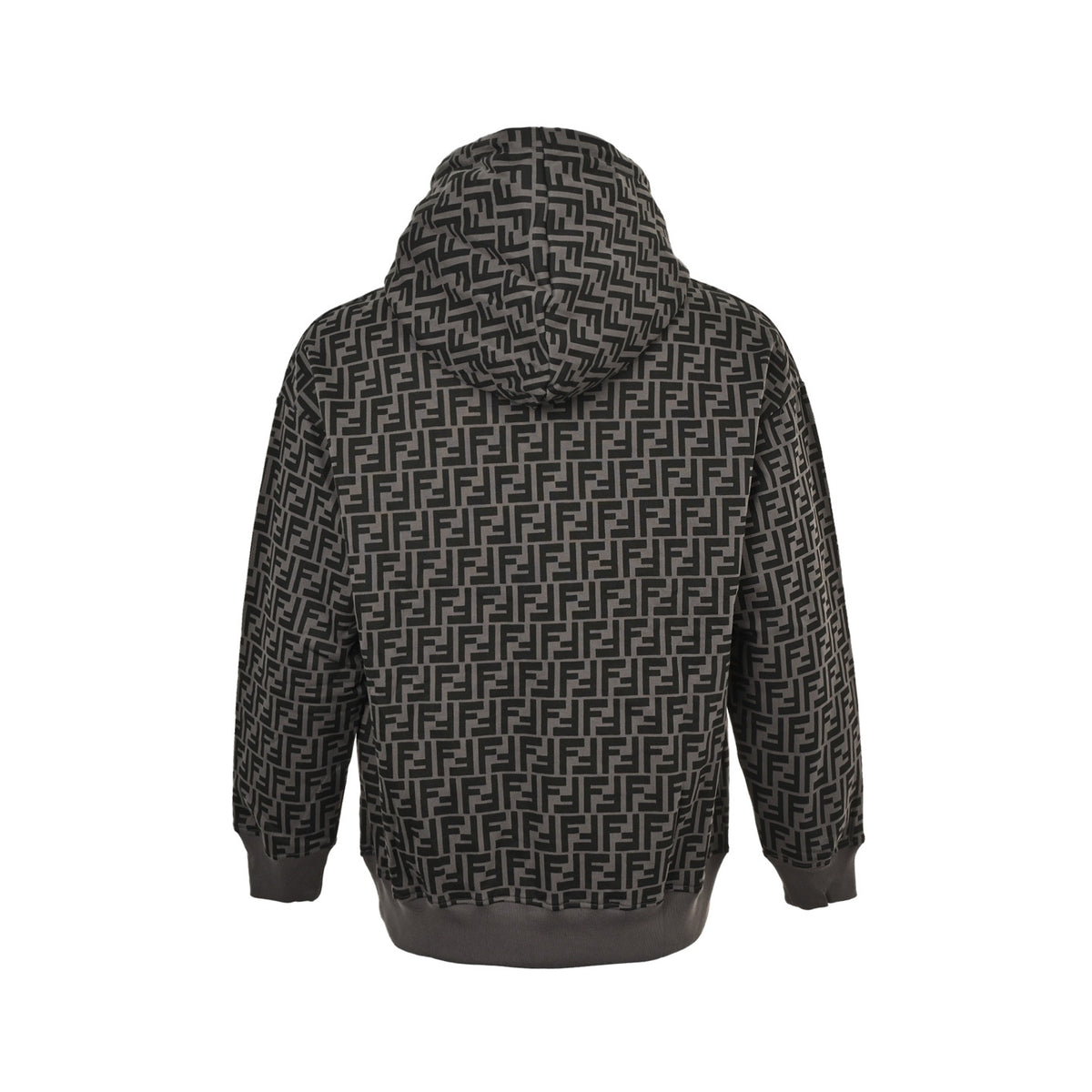 Fendi FF element full-print logo suit hooded sweatshirt