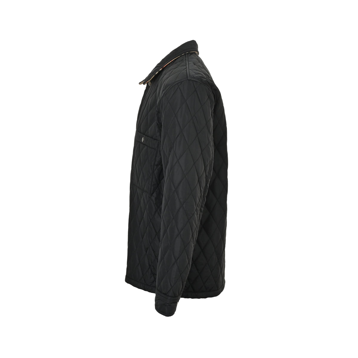 Burberry solid color quilted pocket rhombus cotton jacket