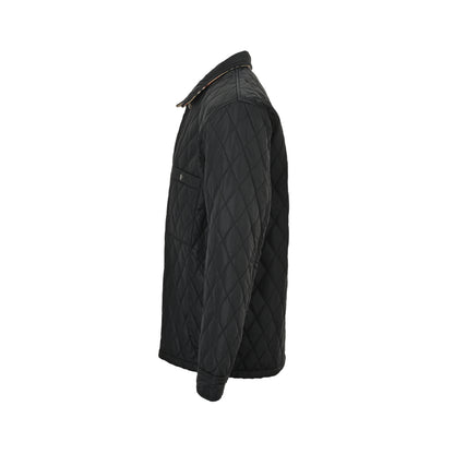 Burberry solid color quilted pocket rhombus cotton jacket