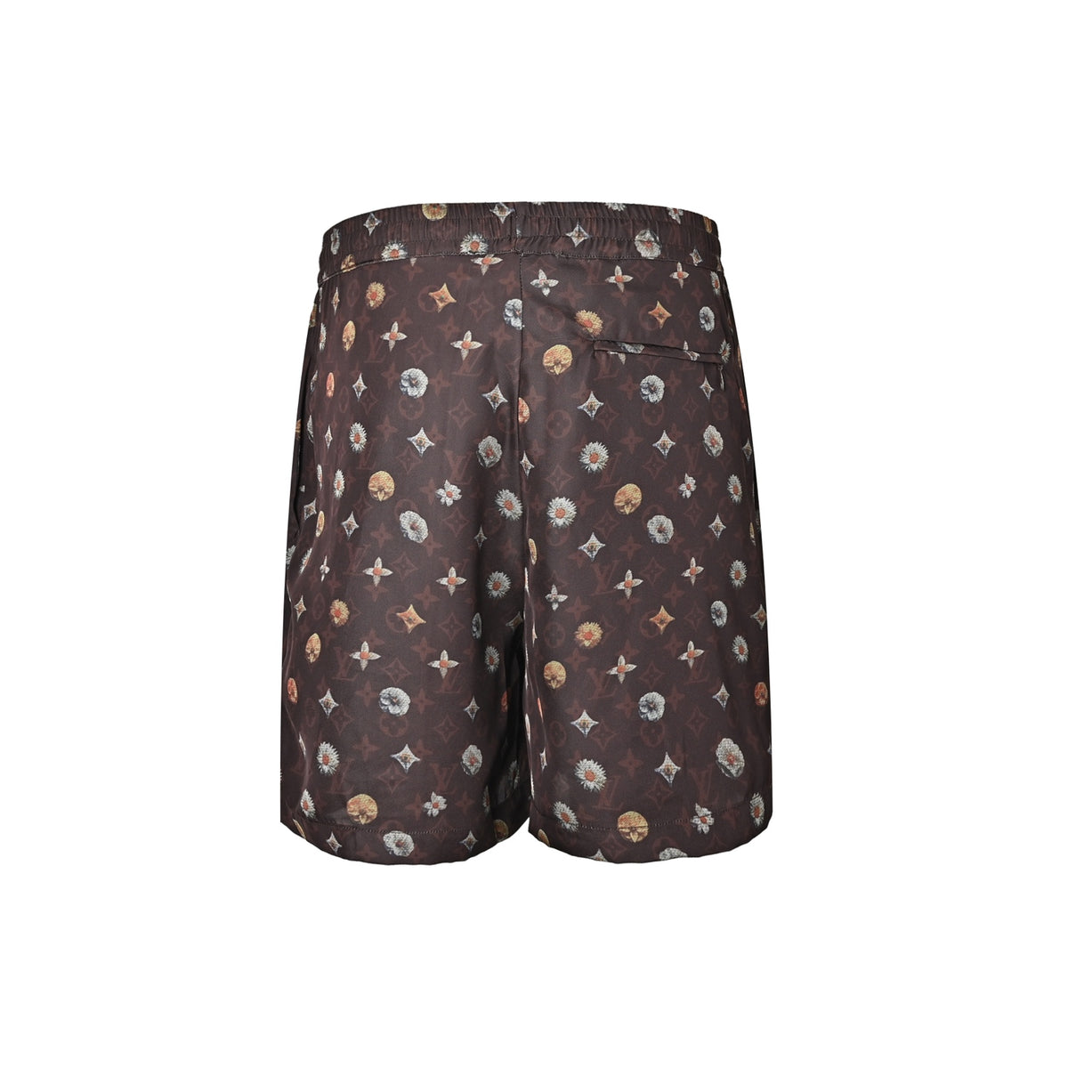 Louis Vuitton 26ss presbyopia daisy all-over printed suit shorts