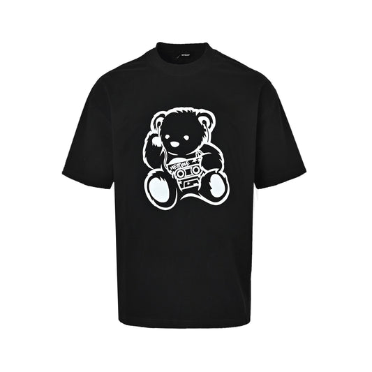 We11 Done Radio Teddy Bear Print Short Sleeve
