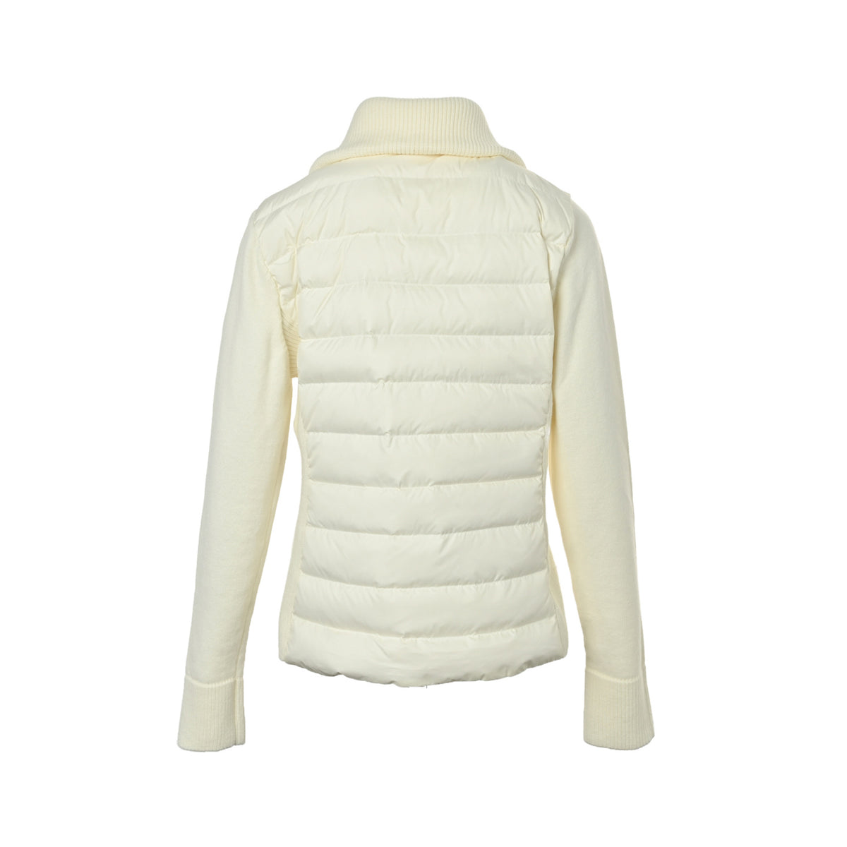 Moncler/Mongolia high collar knitted patchwork down jacket