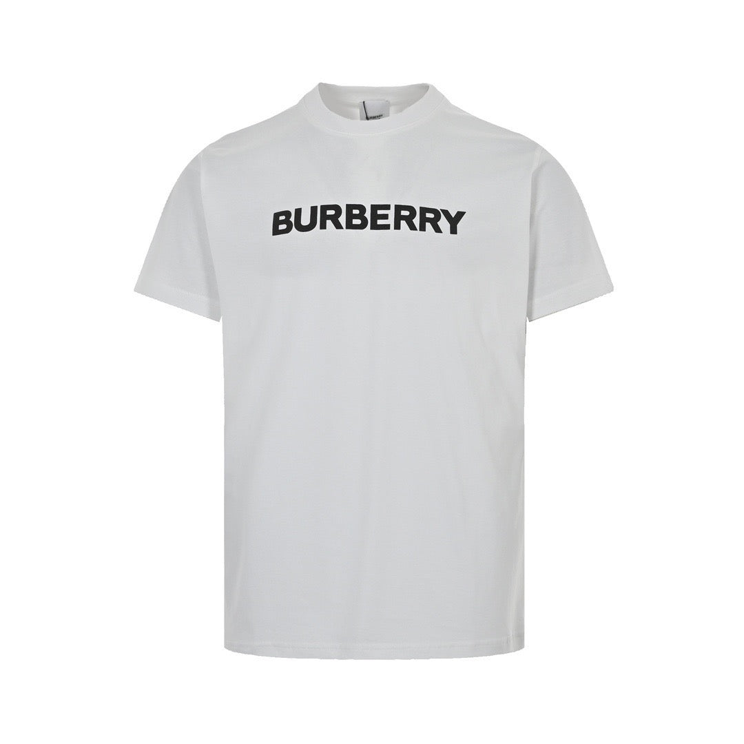 Burberry 22ss foam printed letter short sleeves