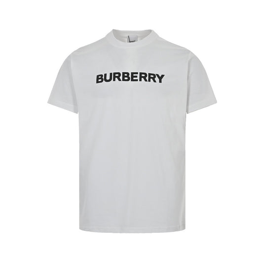 Burberry 22ss foam printed letter short sleeves