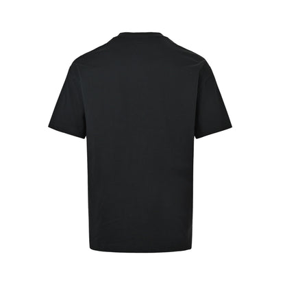 Dior patch letter logo embroidered short sleeves